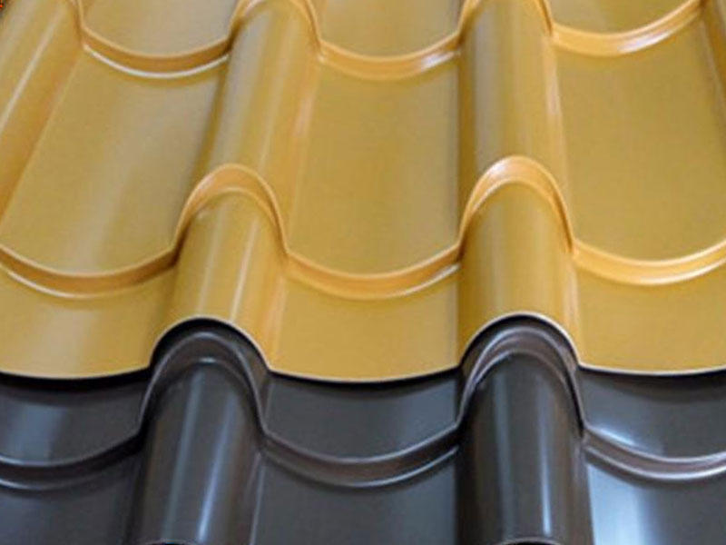 Aluminum magnesium manganese One-piece Bamboo Joint Metal Roofing Tiles