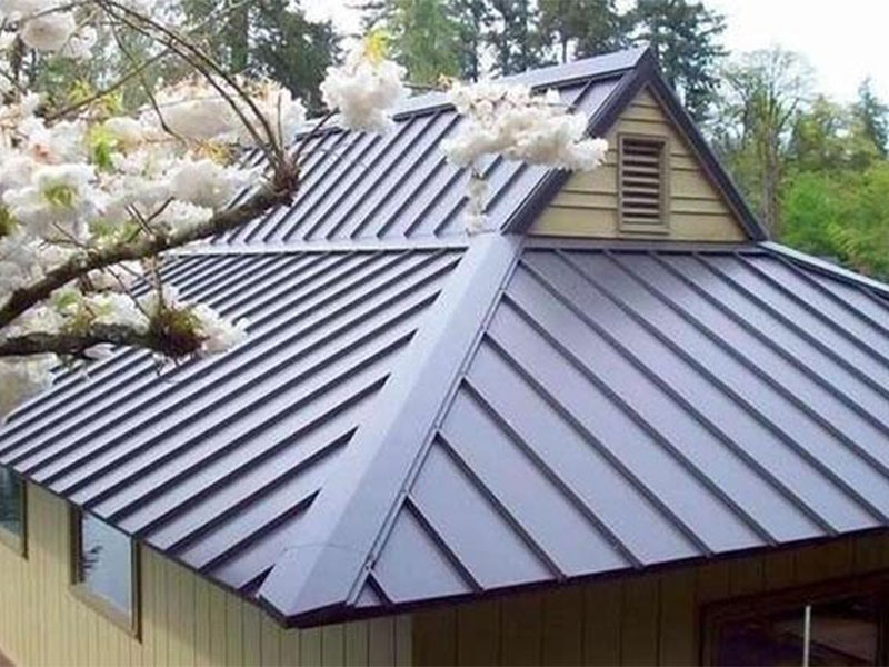 Aluminum magnesium manganese Standing Seam Metal Roof Tile