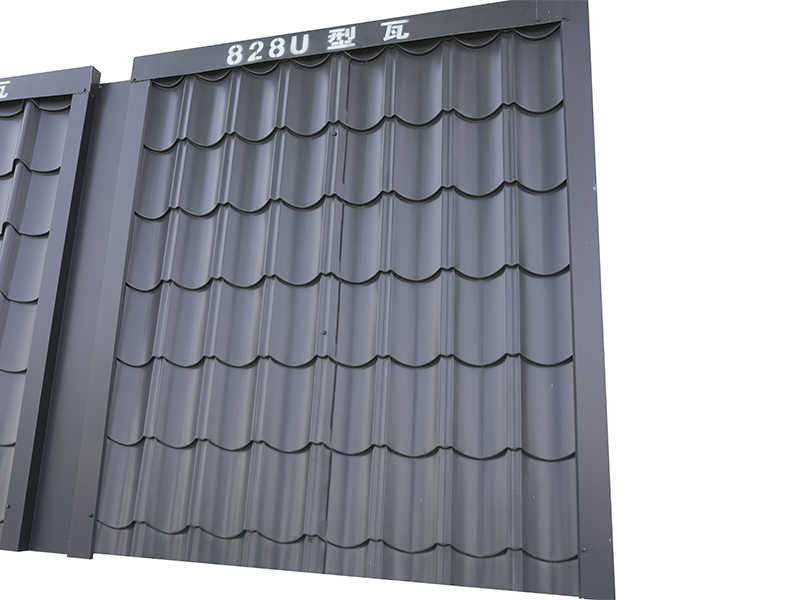 Aluminum magnesium manganese One-piece Antique Metal Roofing Tile