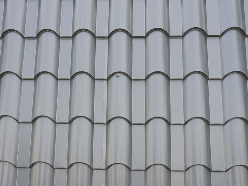 Aluminum magnesium manganese One-piece Wave Metal Roofing Tiles