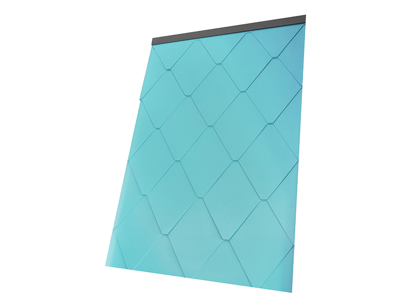 Aluminum Magnesium Manganese Composite Diamond Shaped Metal Roofing Tile