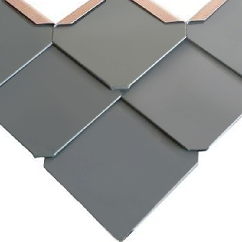 Aluminum magnesium manganese Diamond Shaped Metal Roofing Tile